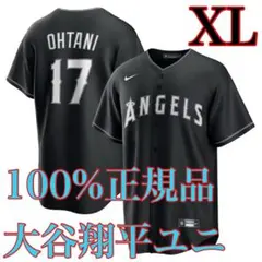 【レア漆黒モデル】XL新品100%正規品レプリカ大谷翔平エンゼルス17ドジャース