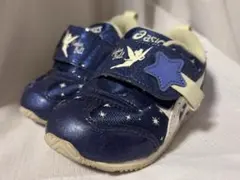 asicsアシックス　14.5cm ベビーシューズ　ディズニー　ティンカーベル