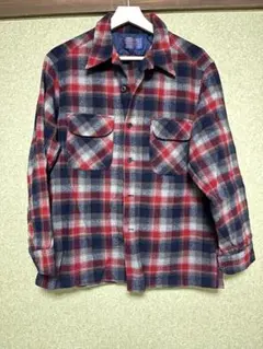 美品70s Vintage PENDLETON ペンドルトン ウールボードシャツ