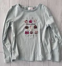 メゾピアノ　長袖　カットソー　130 Tシャツ