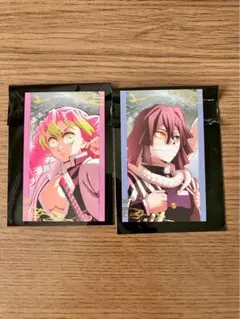 鬼滅の刃　劇場グッズ　ランダムフォトカードA 甘露寺　蜜璃　伊黒　小芭内