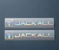 ジャッカル JACKALLカッティングステッカー 2枚セット