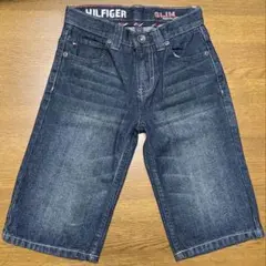 TOMMY HILFIGER ハーフパンツ ダークデニム サイズ8