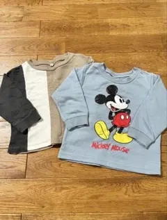 ミッキーマウス トレーナー トップス　キッズ　ベビー　90cm
