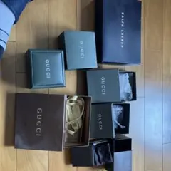 GUCCI】グッチ 空箱 6点・ショッパー・保存袋セット まとめて - メルカリ