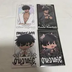 桃源暗鬼】 桃角桜介 缶バッジ チェキ風カード ファボテリア 【匿名