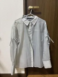 Heather シアーシャツ ブルーのサムネイル