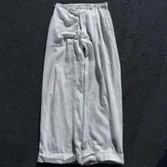 40s 50s ワークパンツ SANFORIZED ホワイト vintageのサムネイル