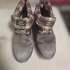 Timberland ブラウン2WAY ハイカットブーツ