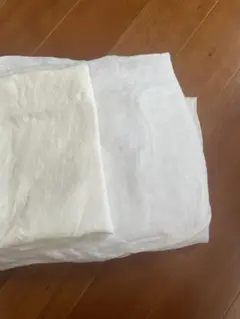 リネン ホワイト シングルカバーセット　ベットカバー　ピローケース