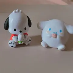 ポチャッコ シナモン シナモロール フィギュア ガチャガチャ カプセルトイ