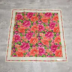 GIVENCHY　花柄　スカーフバンダナ