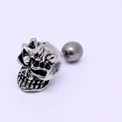Skull Jeans(スカルジーンズ)ピアス - メルカリ