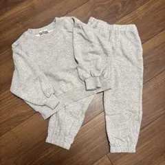 グレー スウェット セットアップ 110cm
