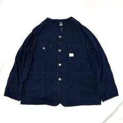 【極美品】 ポストオーバーオールズ エンジニアジャケット DV インディゴのサムネイル
