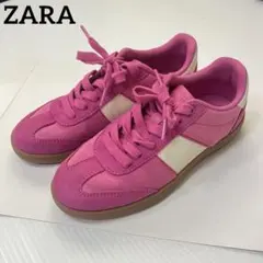 ZARA ザラ ピンクスニーカー 35 レディース カジュアルシューズ 22.5のサムネイル