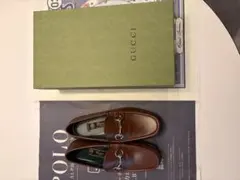 GUCCI ブラウン ビットローファー サイズ#8 70周年限定
