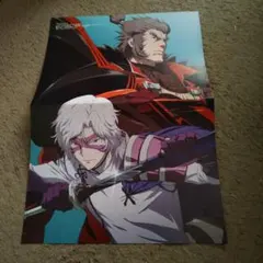 戦国BASARA（バサラ）両面ポスター＃15 下に竹中半兵衛 セール品