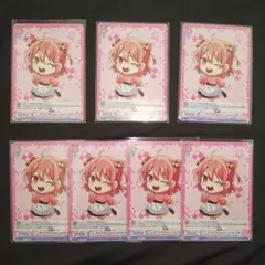 カラフルピーチ/のあ/トレカ/ヴァイス/Game world/ゲムワ/7枚セット