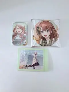 花里みのり プロセカ 缶バッジ パシャこれ スクエア缶バッジ スク缶