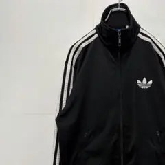 アディダス ファイヤーバード ジャージ トラックジャケット 刺繍ロゴ 古着