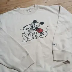 UNIQLO　Disney ディズニーミッキー プルート トレーナー長場雄コラボ