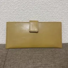 【B.stuff 】レザー スリム長財布 本革 4113R イエローのサムネイル