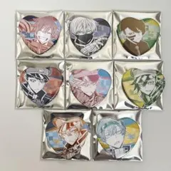 桃源暗鬼 アニメイト ハート型缶バッジ box マズル 特典 無陀野 等々力