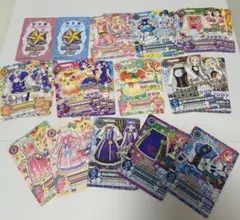 アイカツカードまとめ売り7コーデセット＋バラ5枚(CPあり)＋学生証