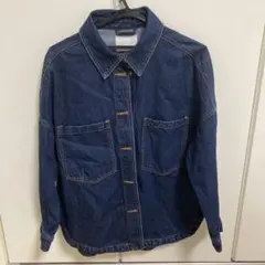 H&M ダークブルー デニムジャケット Sサイズ