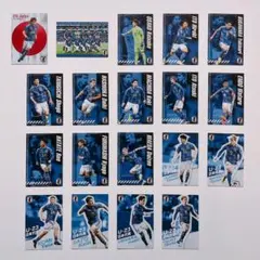 サッカー日本代表チップスカード 19枚セット