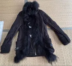 ファー付きジャケット