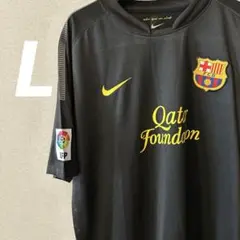 バルセロナ　NIKE メッシ　10番　ゲームシャツ　　　 　ユニフォーム　L 黒