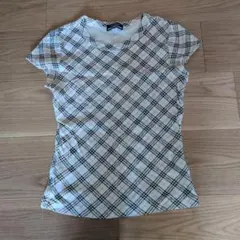 BURBERRY チェック柄 Tシャツ 38のサムネイル