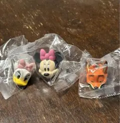 ディズニー　リングコレクション　リング　ミニー　デイジー　ニック　ガチャガチャ