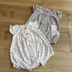 carter's ロンパース 2枚セット 新生児用のサムネイル