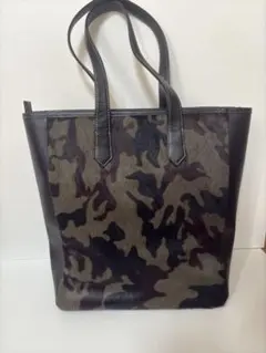 Aquascutum アクアスキュータム 迷彩 トートバッグ A4可 ハラコ - メルカリ