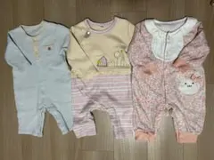 Rag mart他　カバーオール　3枚セット　70cm まとめ売り