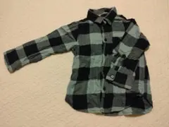 H&M チェック柄長袖シャツ EUR 92