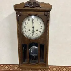 柱時計 年代物 希少 ゼンマイ - メルカリ