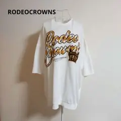 朝まで限定　RODEOCROWNS　新品　BIGロゴ　カットソー