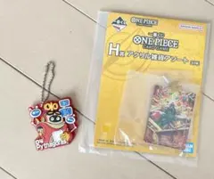 一番くじ ワンピース H賞 アクリルキーホルダー　バギー　ピタゴラス