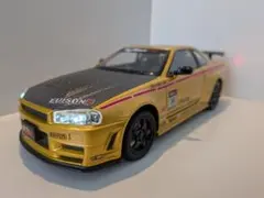 タミヤ 日産 スカイラインgt-r r34 1/10 ラジコンボディ yd-2 - メルカリ