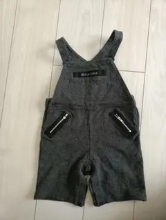 美品 fillot de bebe reduction グレーオーバーオール