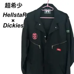 超希少 美品 【Hellstar Dickies】 オーバーオール 黒のサムネイル