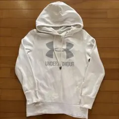 UNDER ARMOUR ホワイト パーカー SM