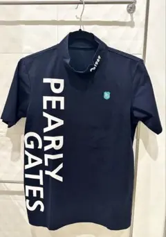 PEARLY GATES カーキ モックネックシャツ サイズ5 2025年最新