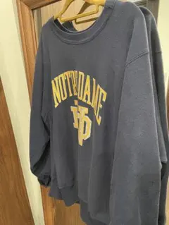 Champion NOTRE DAME トレーナー ネイビー