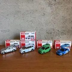トミカ 5台セット スカイライン エリシオン ウィルサイファ セリカ 4種類のサムネイル