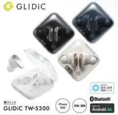 GLIDiC TW-5300 ワイヤレスイヤホン ピュアホワイトのサムネイル